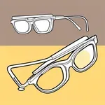 thick glasses image